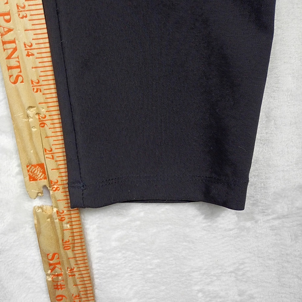 Tommy Hilfiger Womens Black Sailor Pants Gold‎ Crest Buttons High Waist Size 6 - Picture 6 of 7
